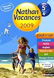 Toutes les matières de la 5e vers la 4e