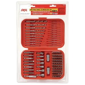 Skil 90100 100 Piece Drilling and Driving Set in Plastic Case by Skil