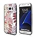 Galaxy S7 Edge Case ,Maxace Anti-scratch Hybrid Drop Protection Ultra Slim Thin Flexible Soft TPU Bumper Rubber Protective Case Cover for Samsung Galaxy S7 Edge (Maple)