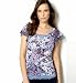 Per Una Short Sleeve Rosie Mock Layer Top