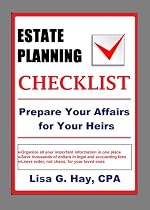 Estate Planning Checklist: Prepare Your Affairs for Your Heirs-From Free Kindle Books Library