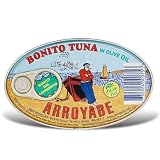 Bonito Tuna in Olive Oil Arroyabe. oval tin
