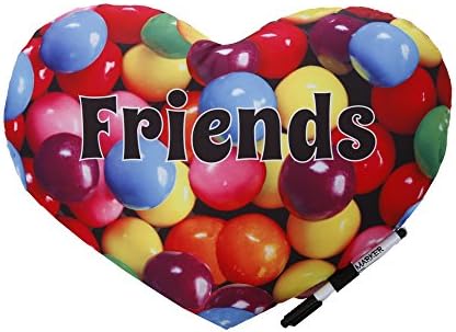 Camp Autograph Pillows Friends Gumball Heart