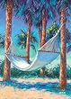 Cool Hammock PREMIUM GRADE Rolled CANVAS Art Print Joe Sambataro 13x17