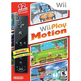 Wii Play Motion with Black Wii Remote Plus