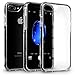 Orzly iPhone 7 Plus Case, Fusion Bumper Case for Apple iPhone 7 Plus (5.5 inch Version of 2016 Model) - Protective iPhone 7 Plus Cover with Black Bumper/Rim & Transparent Hard Back Panel