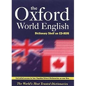 Oxford World English Dictionary Shelf