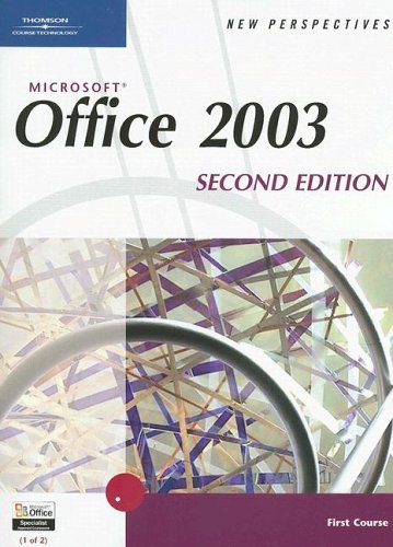 Image of: New Perspectives on Microsoft Office 2003, First Course, Second Edition (New Perspectives (Paperback Course Technology))