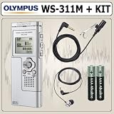 Olympus WS-311M Digital Voice Recorder + Accessory Kit