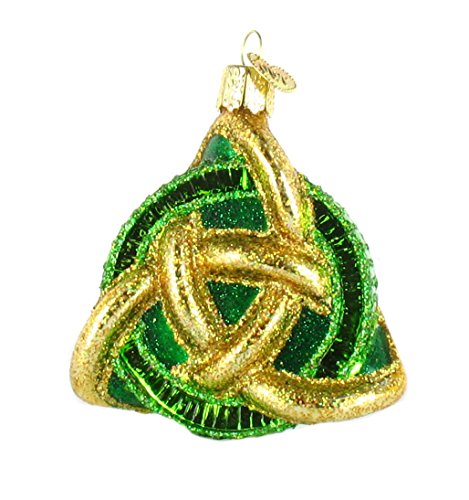 Old World Christmas Trinty Knot Glass Ornament Old World Christmas Trinty Knot Glass Ornament