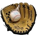 Rawlings T Ball Glove with Ball - Tan (10")