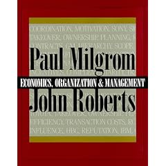 Economics, Organization and Management
