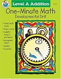 One-Minute Math: Developmental Drill (Level A Addition)