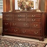 American Drew 791-130 Cherry Grove Classic Antique Cherry Bedroom Triple Dresser