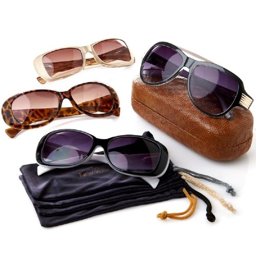 Joy Mangano Summer Style 9 Piece Bifocal Sunglasses Set – 3.0