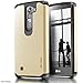 Evocel® LG Volt 2 Case (LS751) - Dual Layer Armor Protector Case For LG Volt 2 LS751 (Boost Mobile) - Retail Packaging, Gold Medal