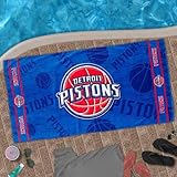 NBA McArthur Detroit Pistons 30'' x 60'' Royal Blue Towel