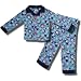 Snowman Fleece Coat Style Pajamas for Toddler Boys