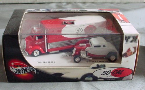 Cover image : Hot Wheels 100% So-Cal Speed Shop 2 Car Set '38 Ford Truck '34 Ford 5-Window