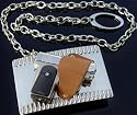 Gun Holster Blue Light Chain Cool Belt Buckle