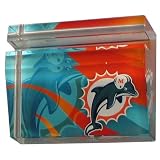 NFL Miami Dolphins Crystal Business Cardholder