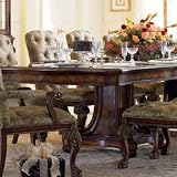 Hooker Grandeur Double Pedestal Dining Table