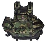 Paintball Gen X GXG Army Airsoft Tactical Swat Vest Camo
