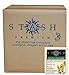 Stash Tea Organic Vanilla Honeybush Herbal Tea 100 Count Tea Bags in Foil (Packaging May Vary) Individual Herbal Tea Bags for Use in Teapots Mugs or Cups, Brew Hot Tea or Iced Tea
