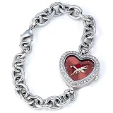 Game Time Women's NHL-HEA-PHO Phoenix Coyotes Heart Series Watch