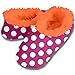 Snoozies Cool Geometric Fleece Lined Womens Footies