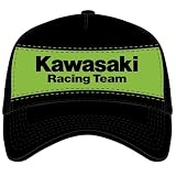 AMA Licensed Apparel Kawasaki Flexfit Hat KAW763 L XL by Ama Licensed Apparel