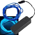 Flexible Blue Neon EL Light Wire Rope...