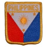 Philippines Shield Patch 2 1/2 x 3