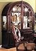 Kitchen & Housewares : Rounded Buffet And Hutch With Cherry Finish