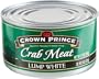 Crown Prince Crab Meat, Lump White, 13-Ounce Tins (Pack of 12)