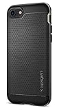 【Spigen】 iPhone7ケース, ネオ・ハイブリッド [ 米軍MIL規格取得 二重構造 バンパー ] アイフォン 7 用 カバー (iPhone7, ガンメタル)