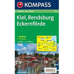 Kompass Karten, Rendsburg, Eckernf�rde: Wander- und Radtourenkarte