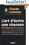 L'art d'�crire une chanson