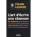 L'art d'�crire une chanson