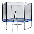 XXL Trampolin 3m Gartentrampolin Plane Netz Leiter T�V