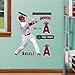 Fathead MLB LA Angels Mike Trout: Fathead Jr - Large Officially Licensed MLB Removable Wall Decal
