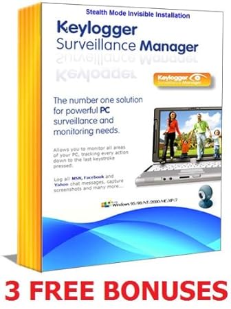 Keylogger Surveillance Manager - Spy on All Computer Activity Secretly. See social chat, websites, email, passwords and more...
