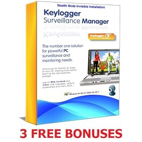 Keylogger Surveillance Manager - Spy On All Computer Activity Secretly. See social chat, websites, email, passwords and more...