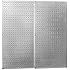 Wall Control 30-P-3232GV Galvanized Steel Pegboard Pack