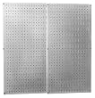 Wall Control 30-P-3232GV Galvanized Steel Pegboard Pack