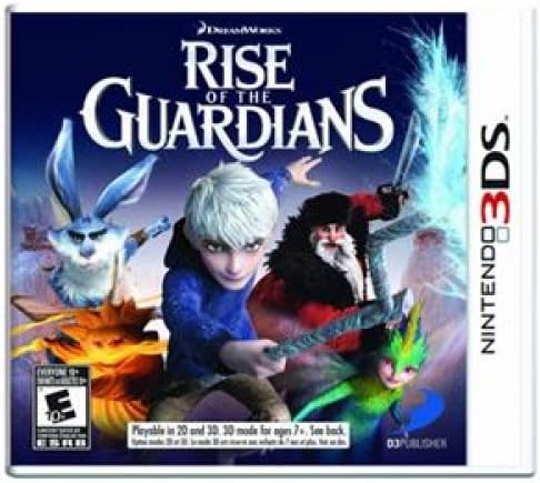 D3P Rise of the Guardians: The Video Game Action/Adventure Game - Cartridge - Nintendo 3DS / 36005 /