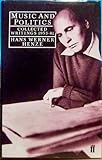 Music and politics : collected writings 1953-81