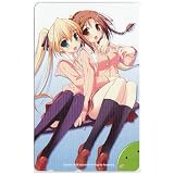 神坂春姫＆柊杏璃 (illust.こーちゃ) [はぴねす！] ういんどみる [50度数 テレカ]