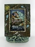 Ship Boat Waterfall Water Wall Statue Art Figure