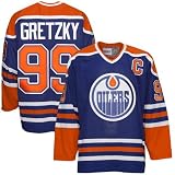 Edmonton Oilers #99 Wayne Gretzky Royal Blue Heroes of Hockey Jersey